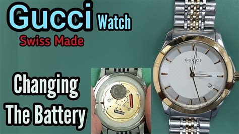 gucci watch battery chart|gucci watch battery type.